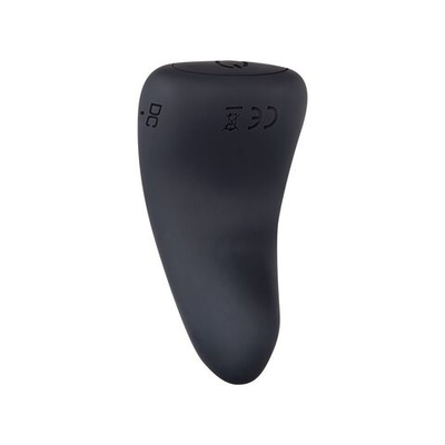 Черные трусики на завязках с вибровкладкой Hidden Pleasure и пультом ДУ (Цвет: черный)