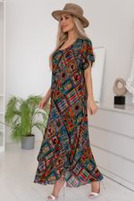 Платье Магия лета (абстракция) Р11-867/5 Nikol