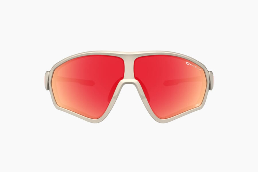 Спортивные очки Demetz W-Suit / Sand / Dark Sand V. Pink Mirror Orange Cat.3