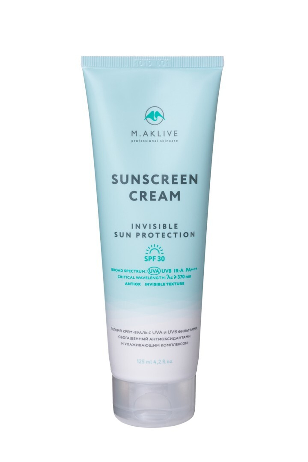 M.AKLIVE Солнцезащитный крем для тела SPF30 200мл