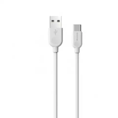 Кабель Borofone BX14 USB-Type-C 3A 2м PVC White