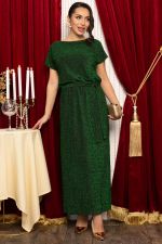 Платье праздничное Мэри (зеленое) П14673-12М LT Collection