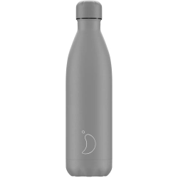 Chilly's Bottles - Термобутылка Monochrome 750мл Серый / артикул   B750MOAGR  / GTIN 739406095364