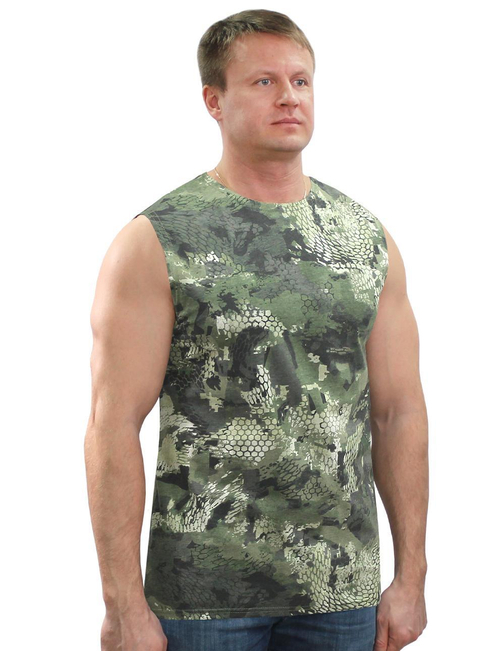 Майка безрукавка Кобра (ткань кулирка)Акция 52