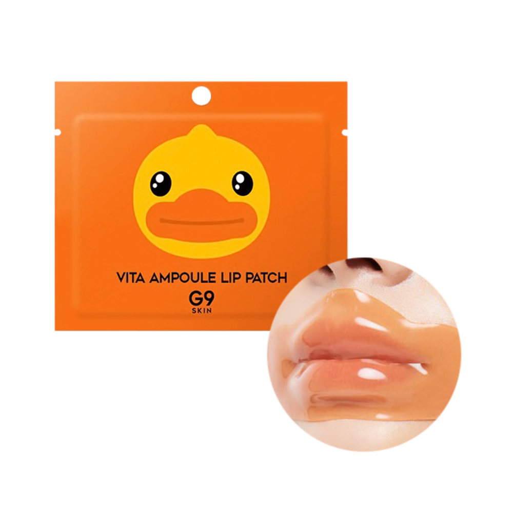 Berrisom B.Duck Vita Ampoule Lip Patch гидрогелевый патч для сухих и потрескавшихся губ