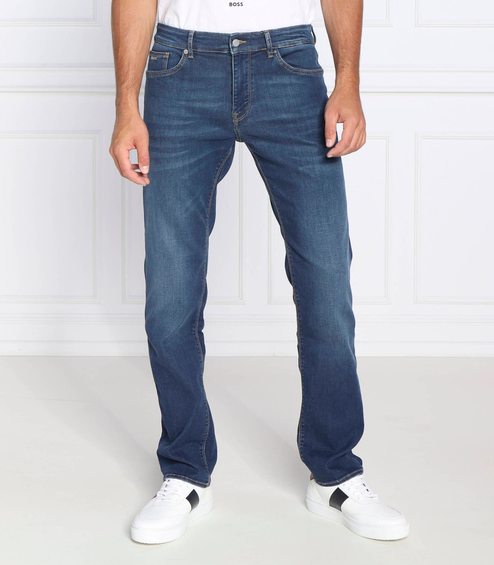 джинсы maine3 BOSS BLACK - голубой(50477978)