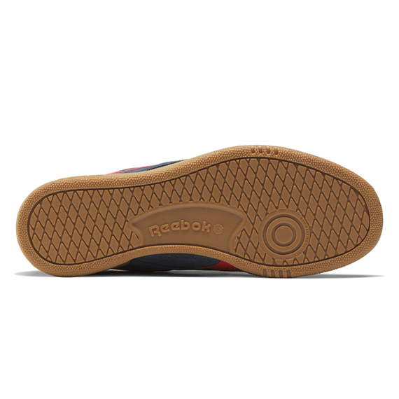 reebok Club C Кроссовки для скейтбординга Низкие Темно-синие Красные Унисекс