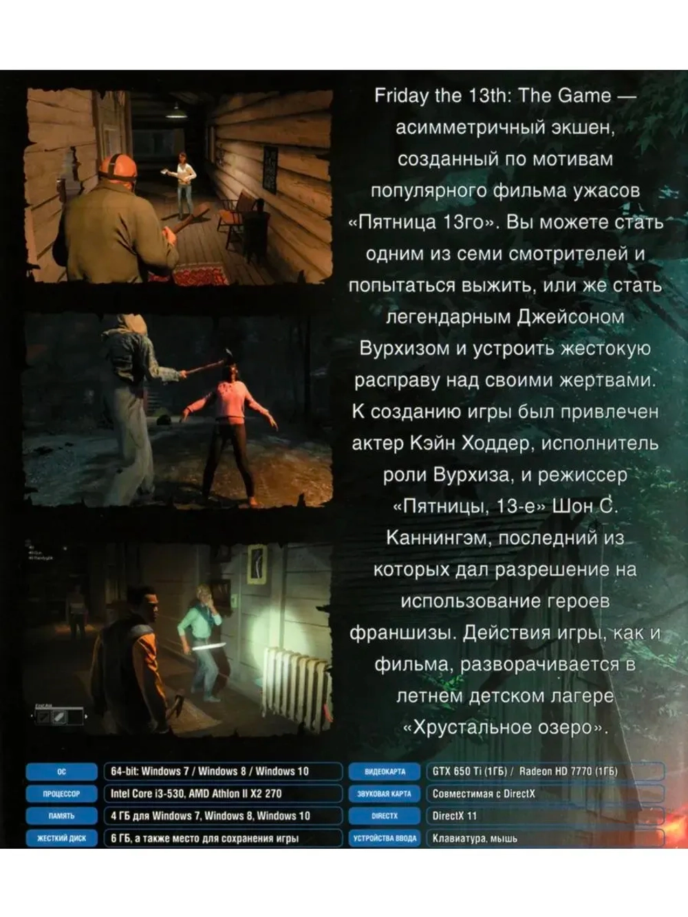 Friday The 13: The Game (ФЛЕШКА)