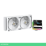 Система жидкостного охлаждения для процессора Ocypus Sigma L24 Pro WH White (Sigma-L24-WH2ANWL00P-GL)