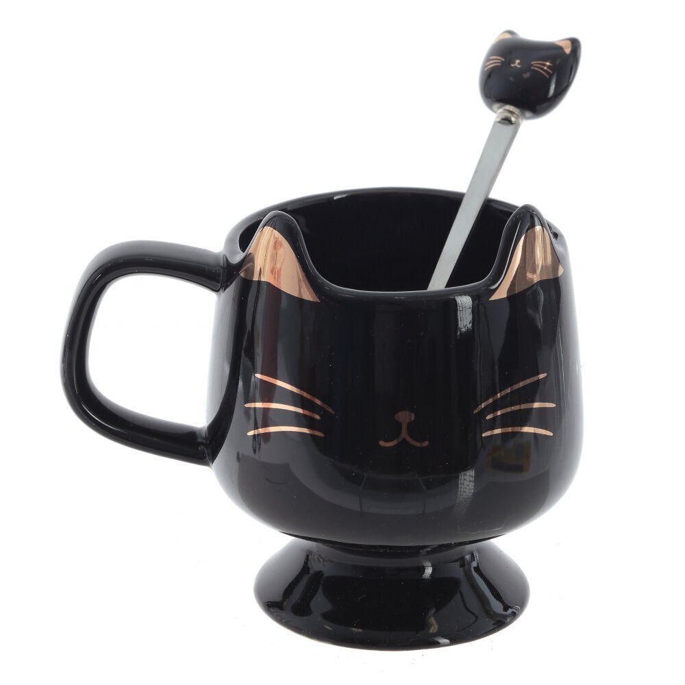 GAEM Кружка с ложкой, 280 мл, L12 W9 H11 см