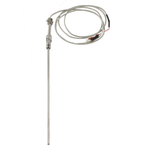 Датчик температуры INNOCONT с кабелем, исполнение S, спай Pt100, рабочая часть: диаметр 4,8мм длина 300мм, втулка М12x1,5, длина кабеля 1.5м TS-W-S-Pt100-4,8-300-1,5