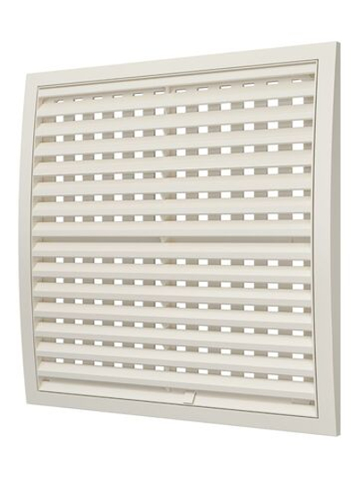Решетка вентиляционная РРПН разъемная регулируемая 350х350 ASA Ivory ERA