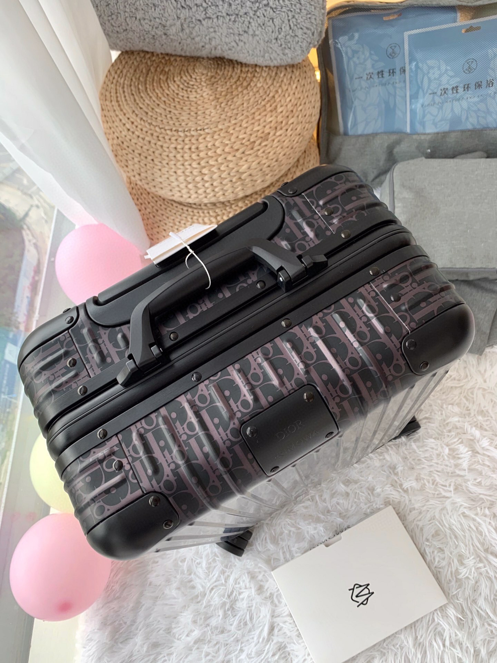 Christian Dior Suitcase Dior and Rimowa