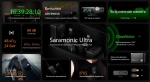 Радиосистема Saramonic Ultra 01 (TX+TX+RX) 2,4Гц приемник + 2 передатчика в кейсе с подзарядкой, разъем 3,5мм, USB-C, Lightning, цвет черный
