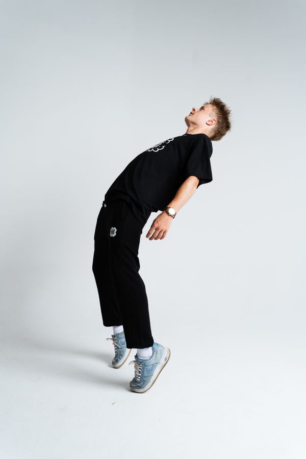 Брюки укороченные PPZ Черные - фото 7