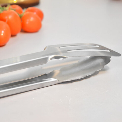 Щипцы-лопатка 40см нерж с черной деревянной ручкой