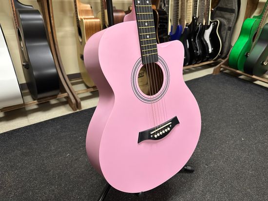 Комплект 12в1 акустическая гитара Belucci BC4020 PI