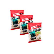 Лапша KOKA Silk со вкусом морепродуктов 70 г 3 шт