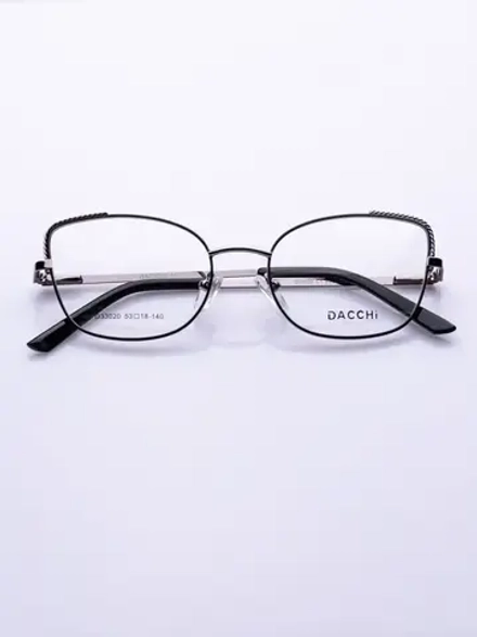 Оправа для очков для зрения женская металлическая, кошечки