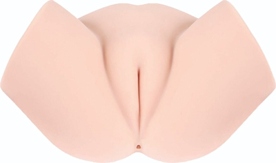 Мастурбатор-полуторс с вагиной и анусом Samanda (Цвет: телесный)