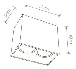 Накладной светильник Nowodvorski Gap 9384