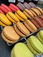 Подставка для макарун на 5 рядов , 295х300мм , прозрачное оргстекло