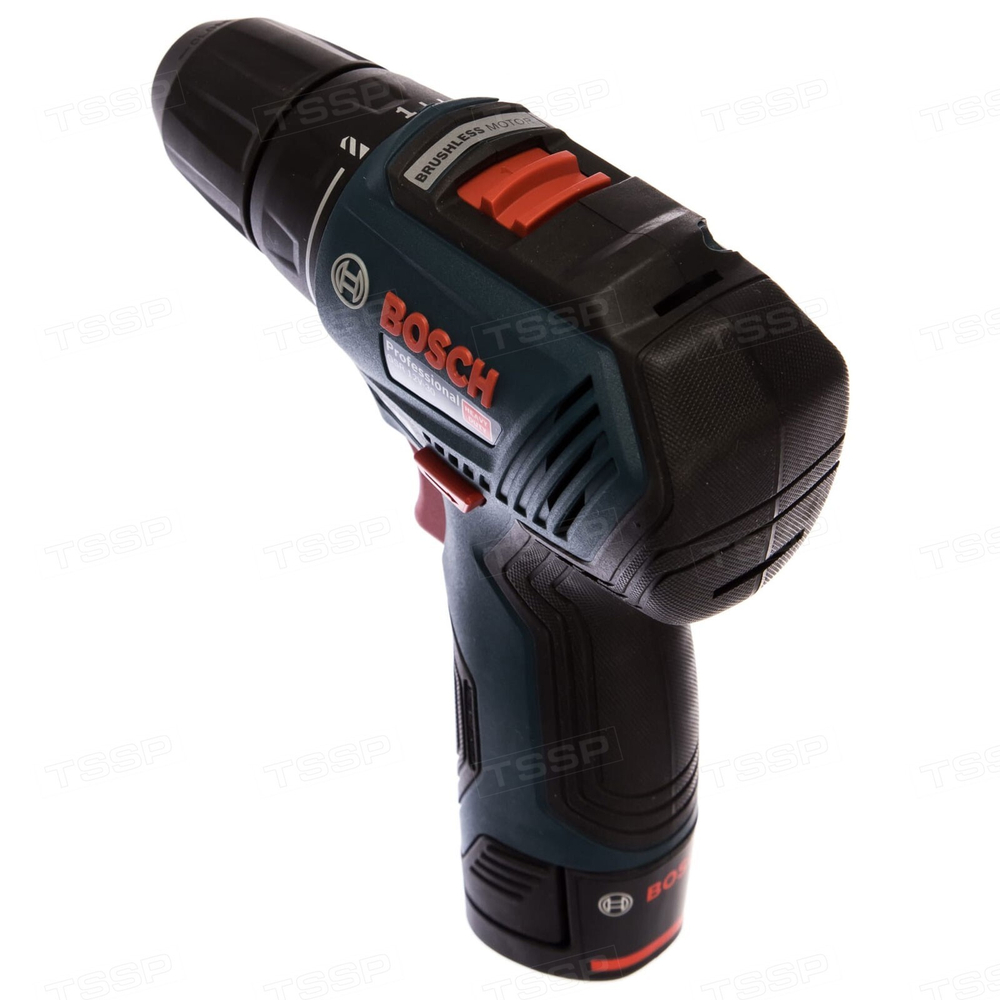 Дрель-шуруповёрт Bosch GSR 12V - 30 06019G9000 (2.0 Ач x 2 шт, Li-Ion, 12 В, кейс)