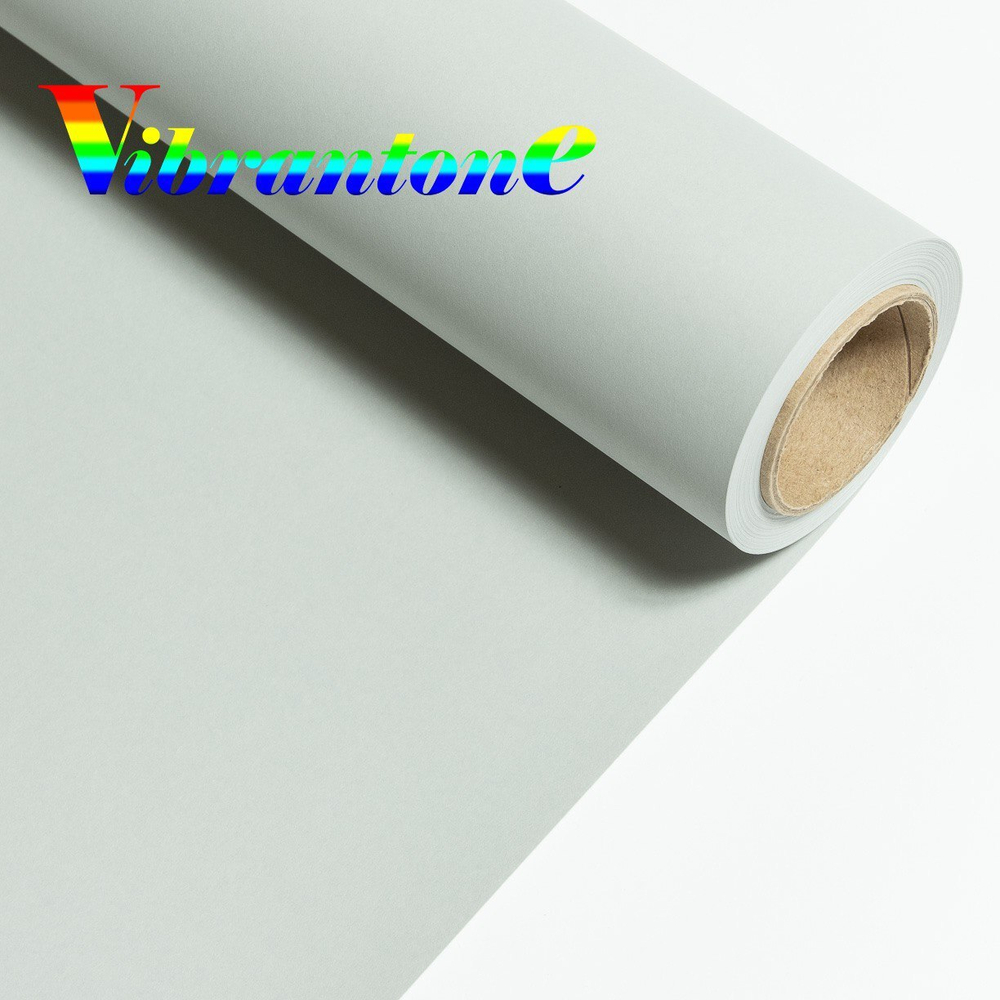 Фон бумажный Vibrantone 2,1х11м Foggy Grey 08 светло-серый