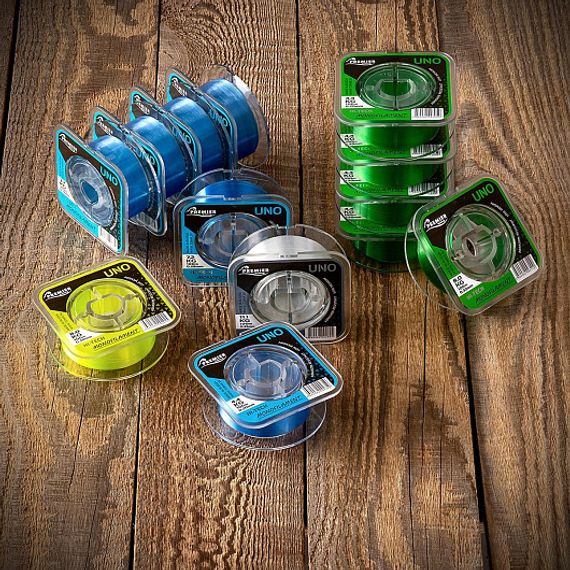 Леска UNO 0,30mm/100m Blue Nylon (PR-U-B-030-100) Premier Fishing