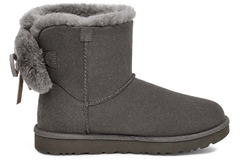 UGG Угги Classic Double Bow Mini, серый