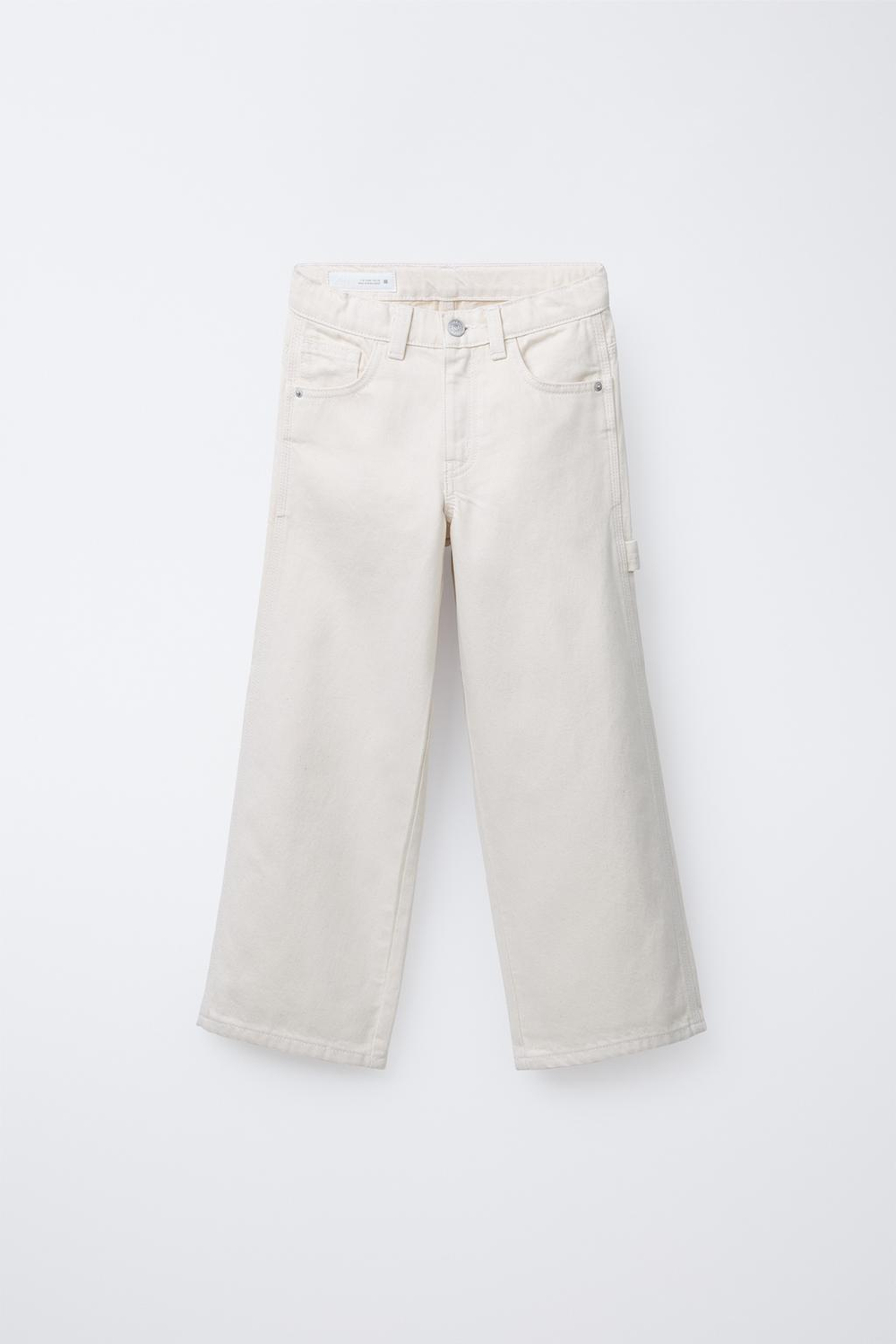 ZARA ДЖИНСЫ, ЭКРЮ