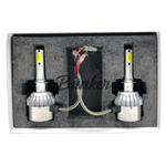 Светодиодные лампы C6, цоколь H1 (эконом) в головной свет, (компл)