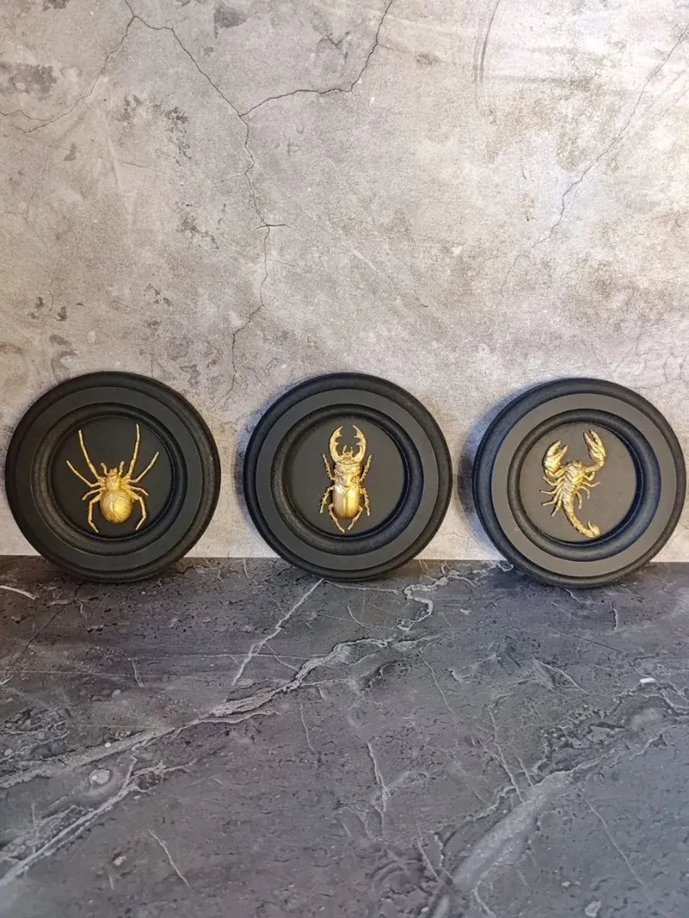 Панно на стену для интерьера Паук