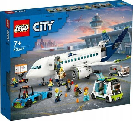 Конструктор LEGO City Пассажирский самолет Лего 60367