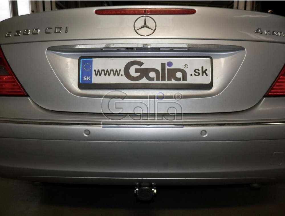 Оцинкованный фаркоп на Mercedes E-Class w211 седан 2002-2009 (без электрики), Galia M104C