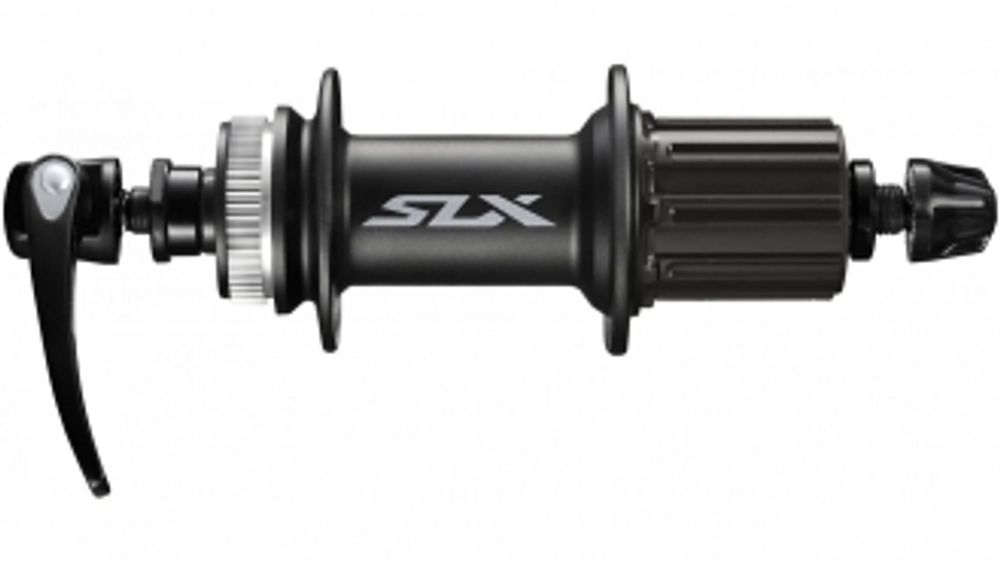 Втулка задняя Shimano SLX М 7000 чёрная,  Centerlock, 32 отв, 8/9/10/11-скор, OLD 135мм, без уп.