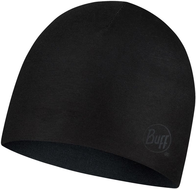 Двухслойная полиэстровая шапка Buff Hat reversible polyester Speed Black Фото 3
