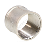 Муфта латунь никель Ду 40 (1 1/2") ВР/ВР VALFEX VF.170.N.112