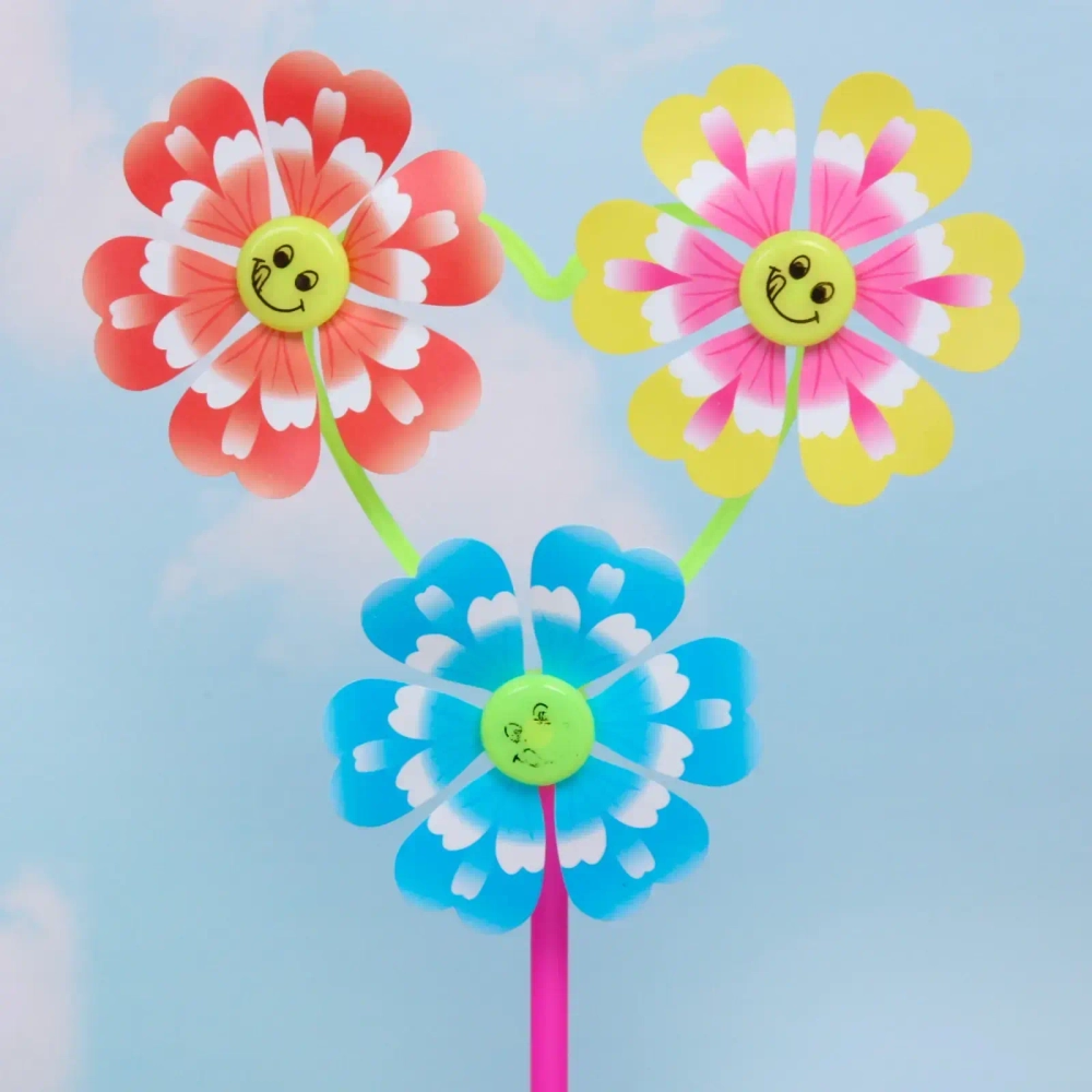 Ветрячок d-20 см «Солнечный цветок» 42 см