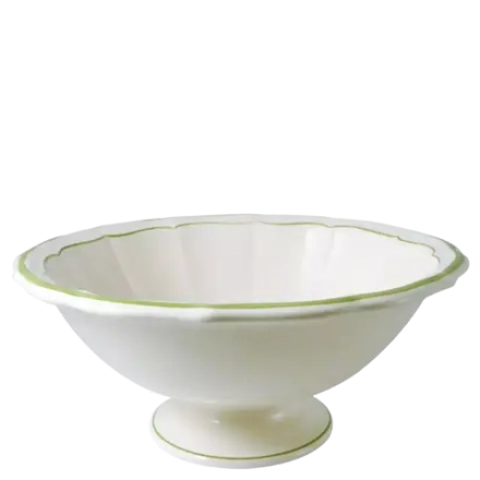 Салатник на ножке Gien Filet Vert (30 см)