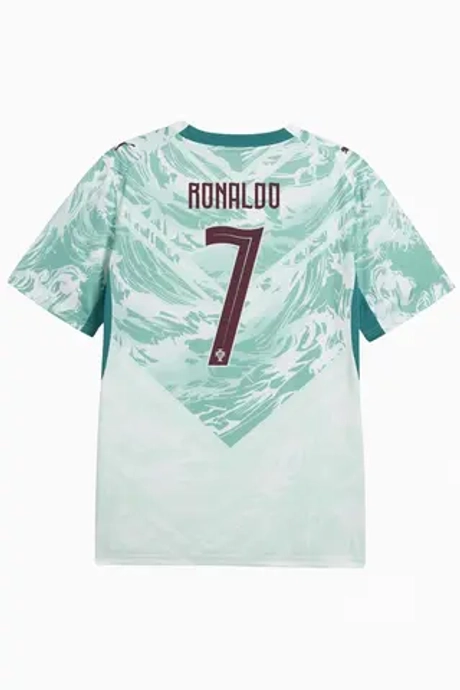 Футболка Puma Portugal 2026 Away Ronaldo 7 - бирюзовый