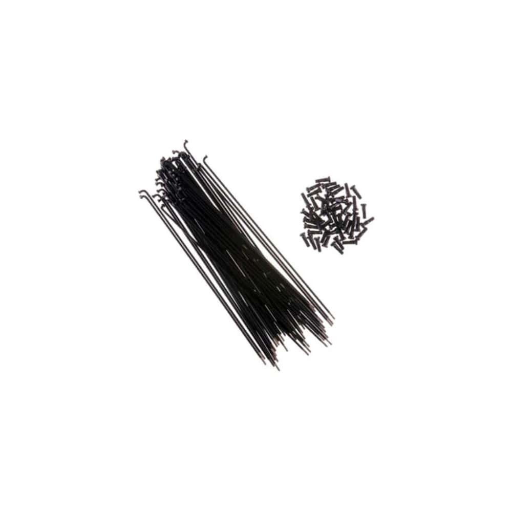 Спица satinless Постоянное сечение 14G 273мм С ниппелем SHUN JIU(черный,1SP114G27304)