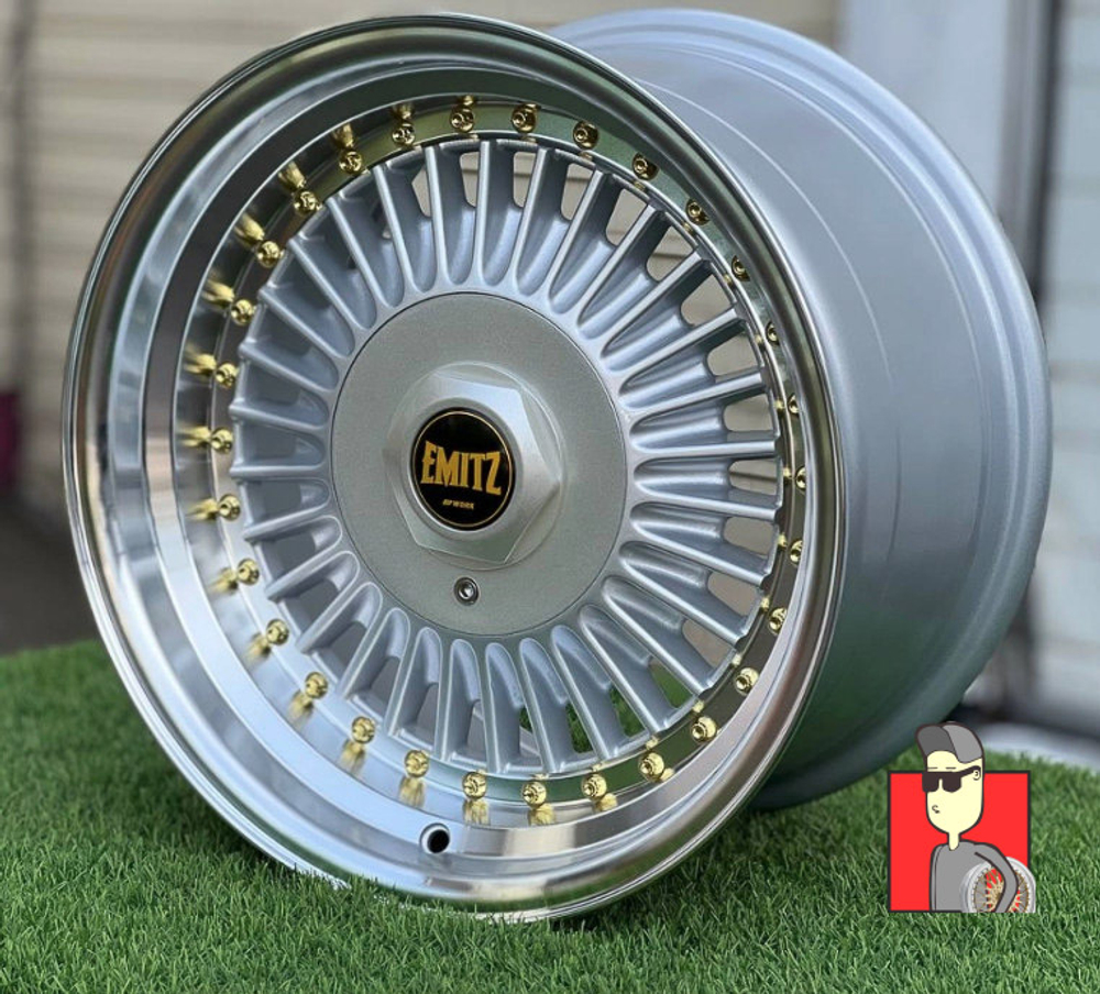 Комплект дисков Work Emitz 15x9 et15 4x100/4x114.3