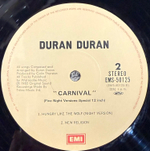 Виниловая пластинка Duran Duran ‎– Carnival LP