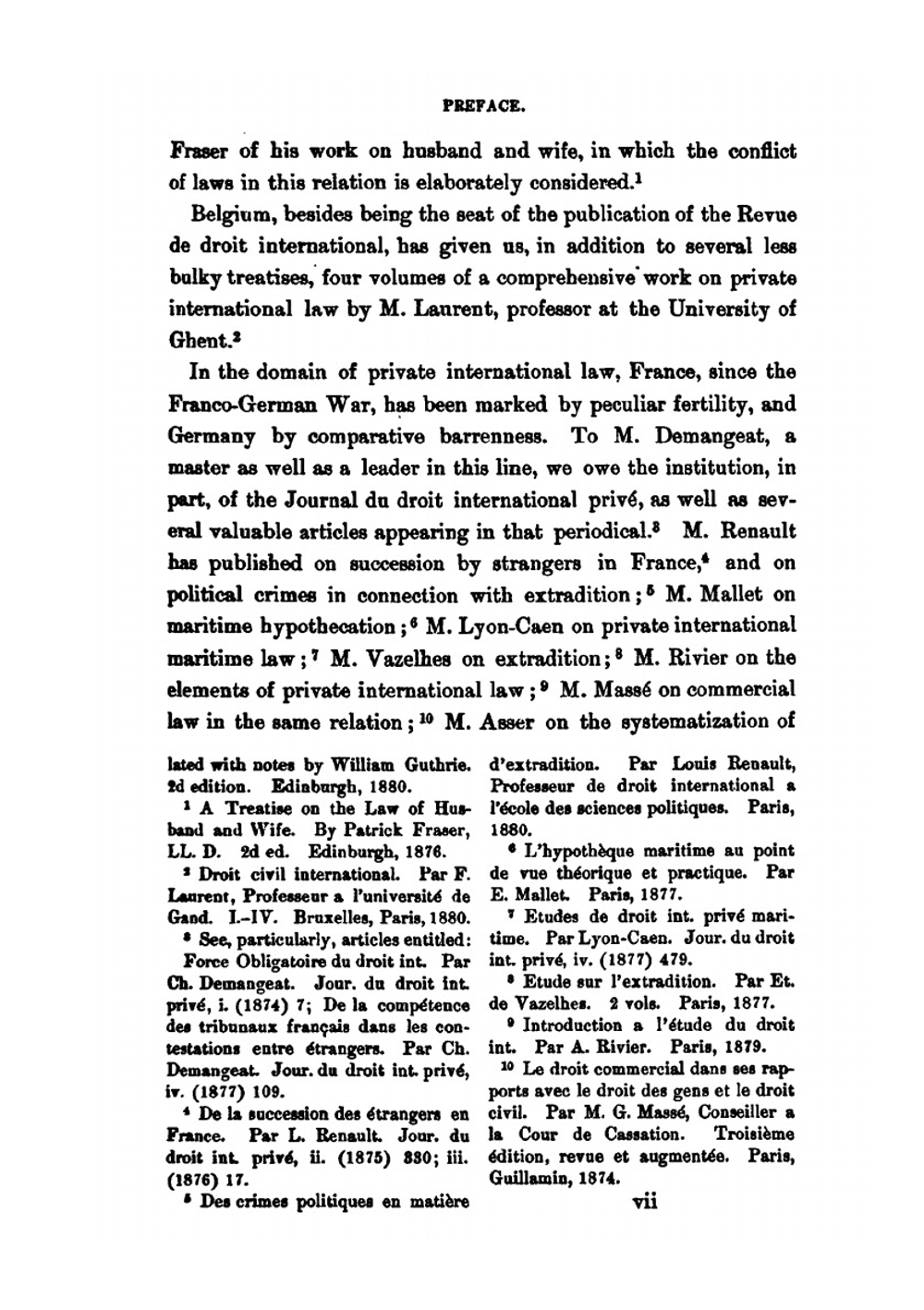 A Treatise On the Conflict of Laws. or Private International Law | Francis Wharton