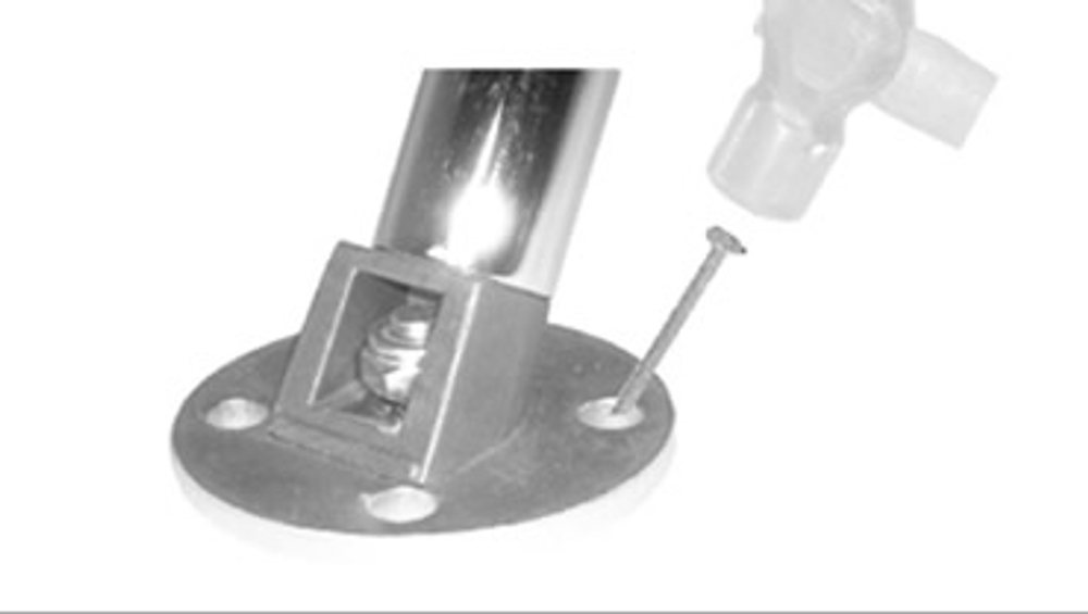 KUPO 481 2 SCT Wind-Up Followspot Stand. Стойка (91-145 см ↓50 кг) с редукторной колонной