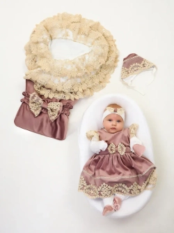 Комплект выписку новорождённому зимний