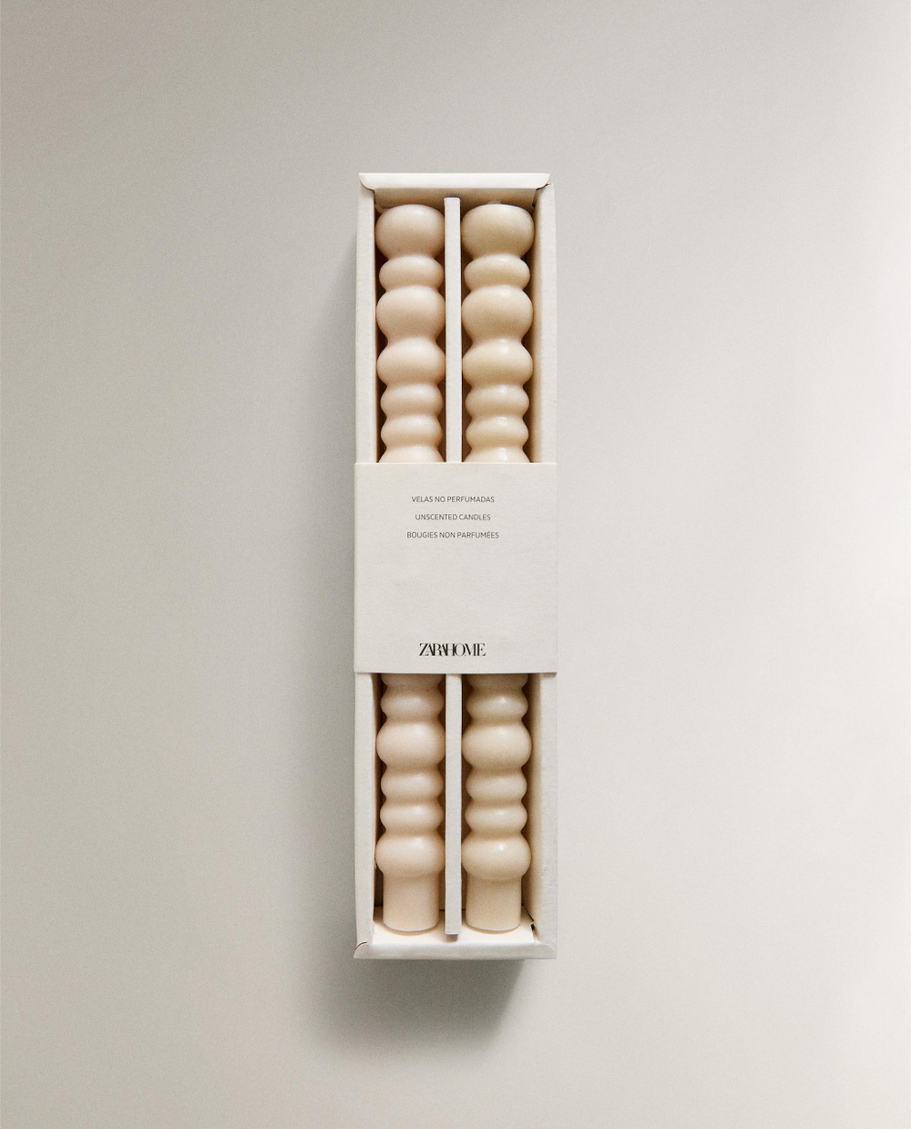 Декоративная свеча Zara Home, 28х2х2 см, 2 шт., 3363/065