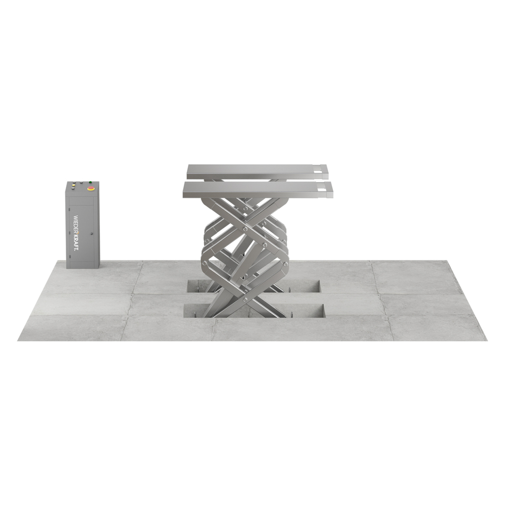 WDK-504/380 Подъемник ножничный заглубляемый 3,5 тонны, 380В