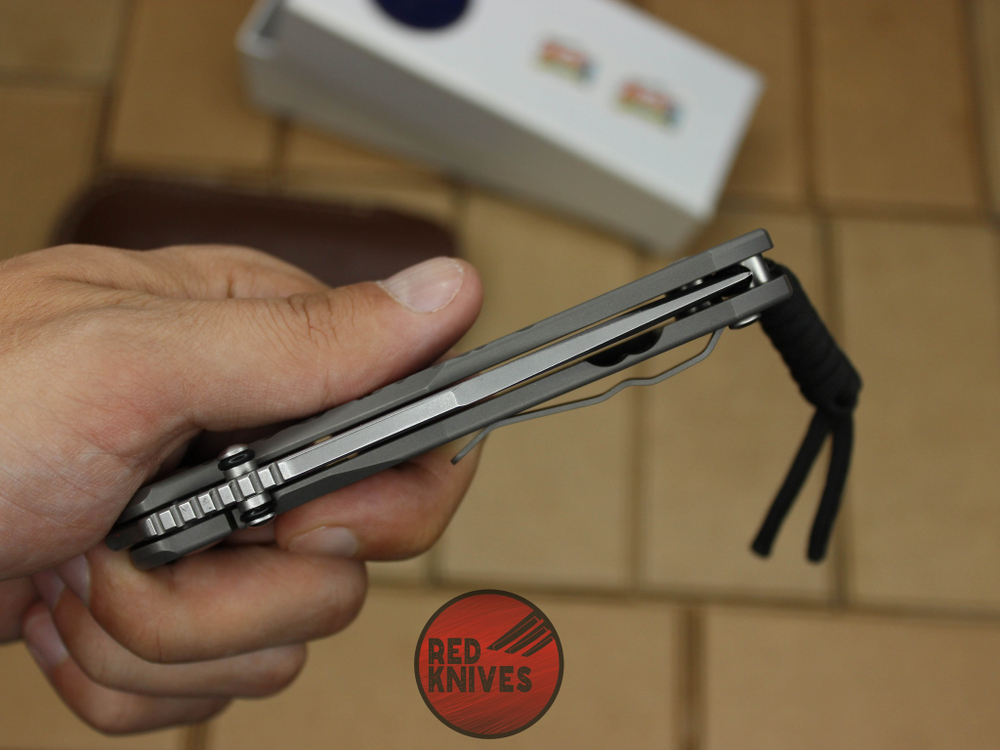 Нож Chris Reeve Umnumzaan Tanto - рукоять титан CR/UMNUT